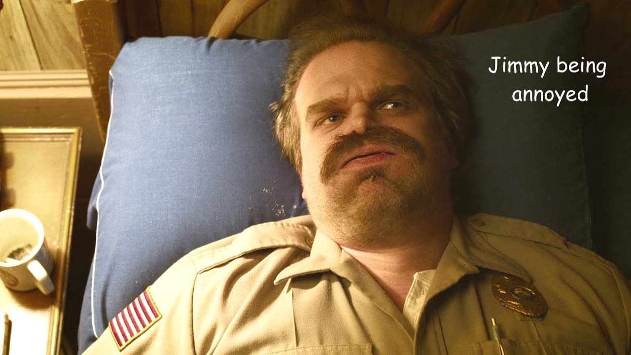 Jim Hopper's Epic 3-Minute Meltdown π | Funny Fanvid