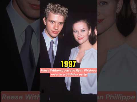Reese Witherspoon and Ryan Phillipe Lovely Relationship Timeline #love #family #celebrity #shorts