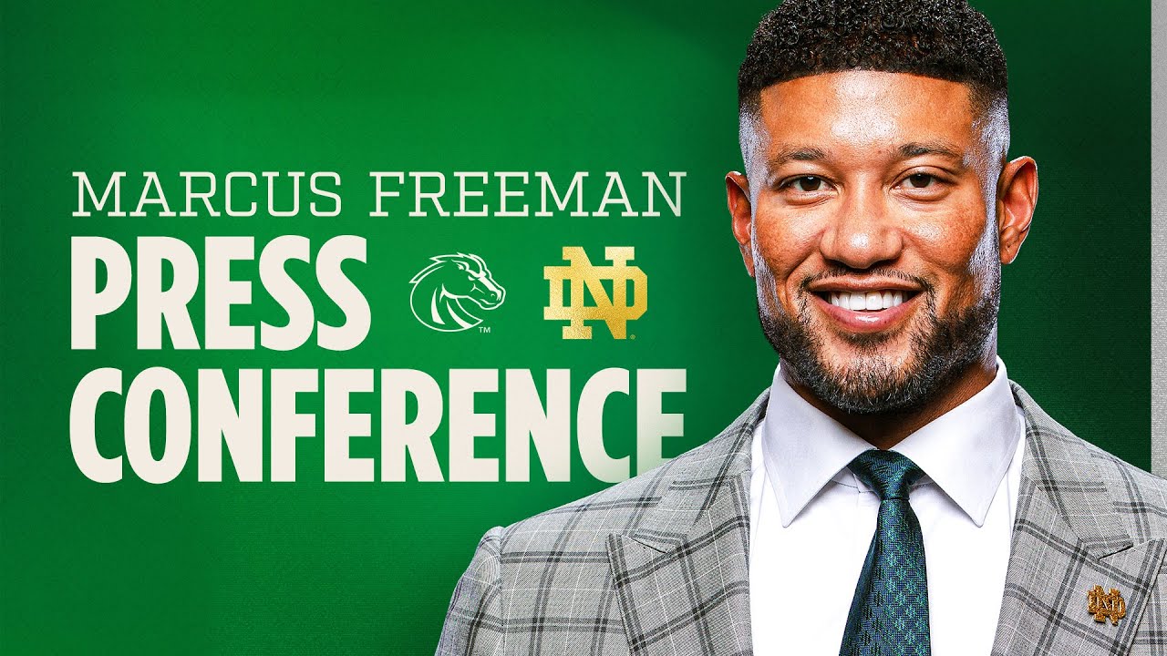 Marcus Freeman Reacts to Notre Dame's Victory Over Boise State 🏈 | Postgame Press Conference