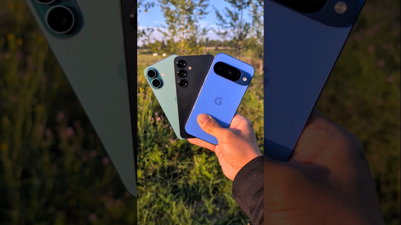 Pixel 10 vs Galaxy S25 vs iPhone 16: Camera Showdown