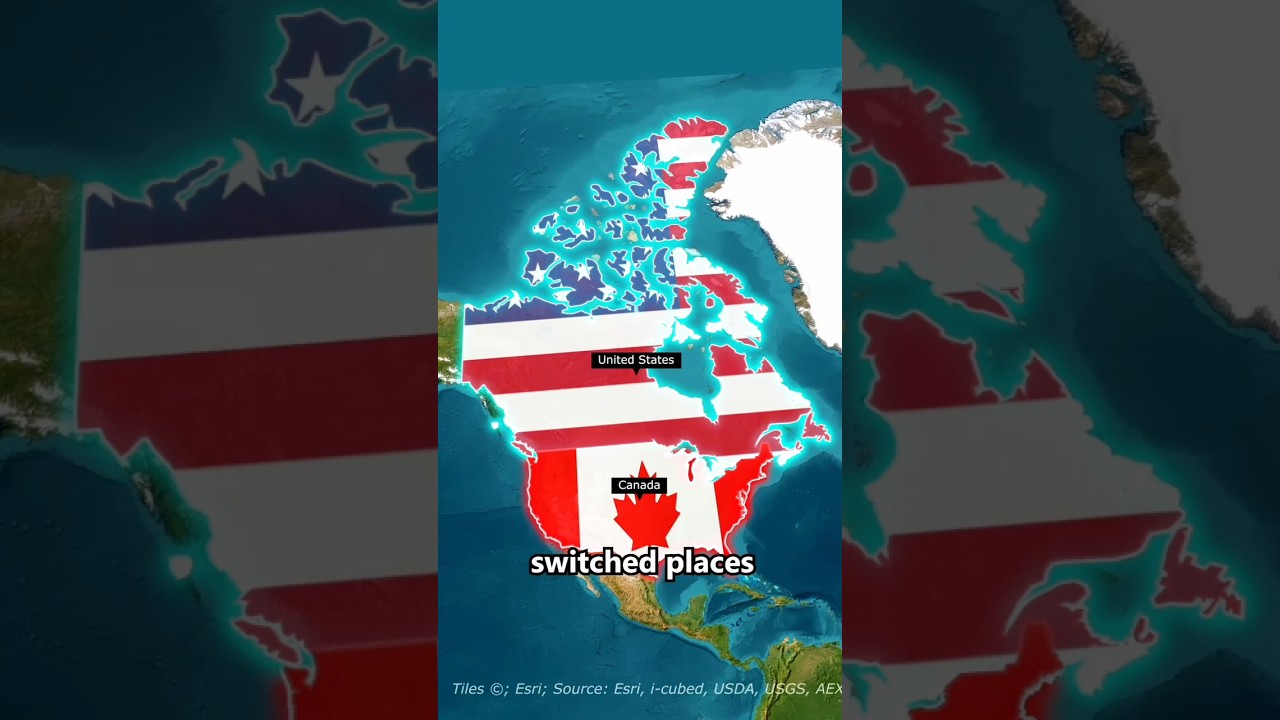 What If Canada and USA Switched Places? πΊπΈπ¨π¦
