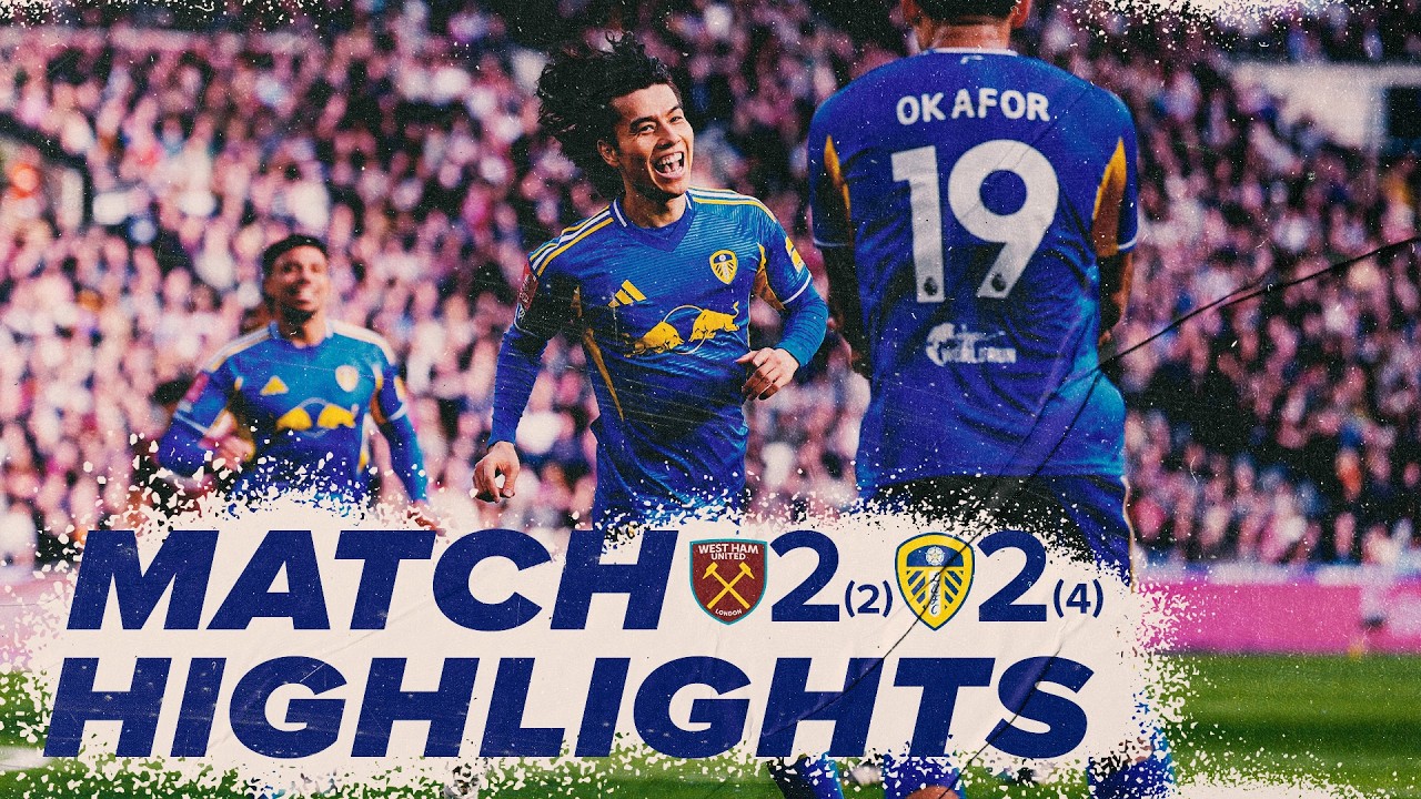 FA Cup Quarter-Final: West Ham 2-2 Leeds (4-2 on penalties)