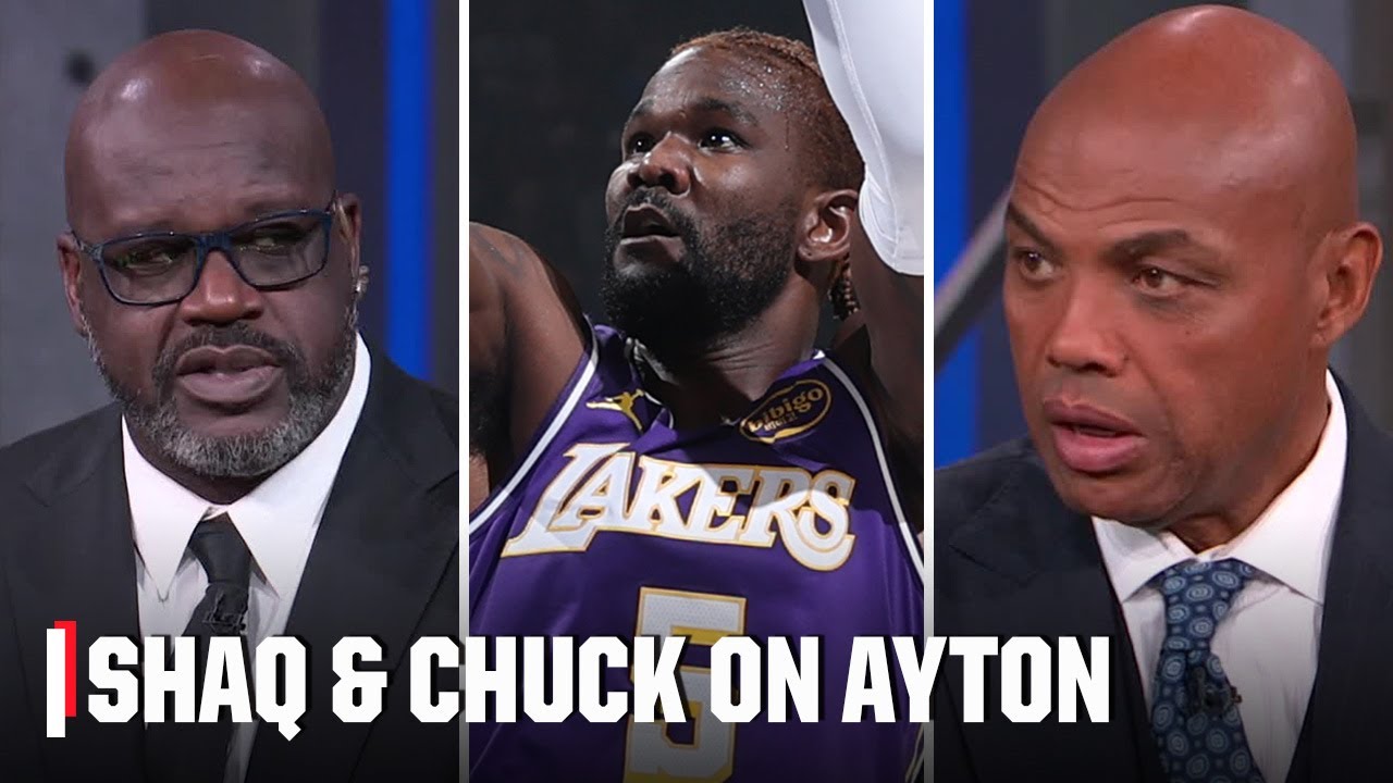 Shaq & Chuck Criticize Deandre Ayton at Halftime of Lakers-Thunder Game π