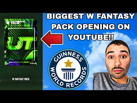 MOST W FANTASY PACKS EVER OPENED IN ONE VIDEO!! BEST PACK IN THE GAME!! MADDEN 26 ULTIMATE TEAM
