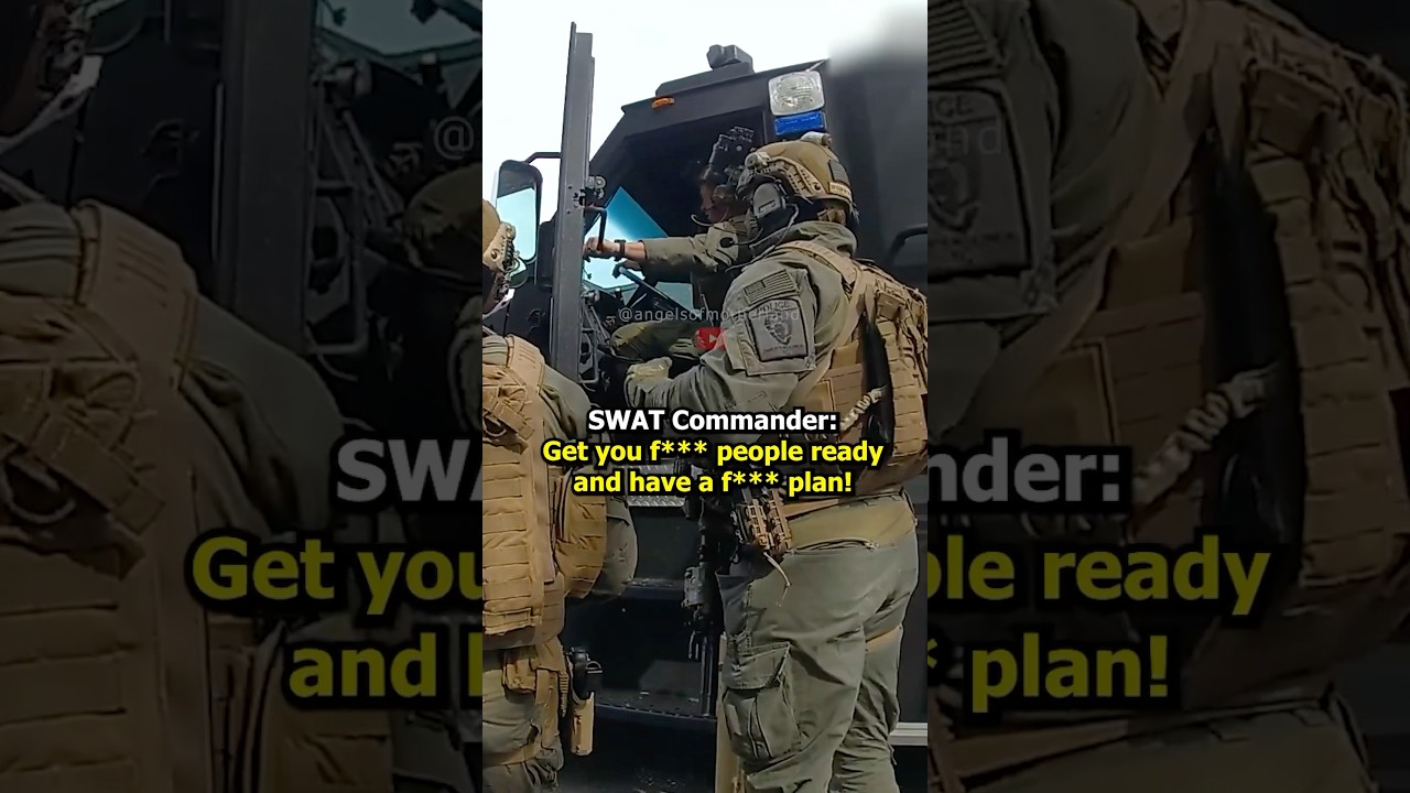 SWAT Saves Officers' Lives 🚓