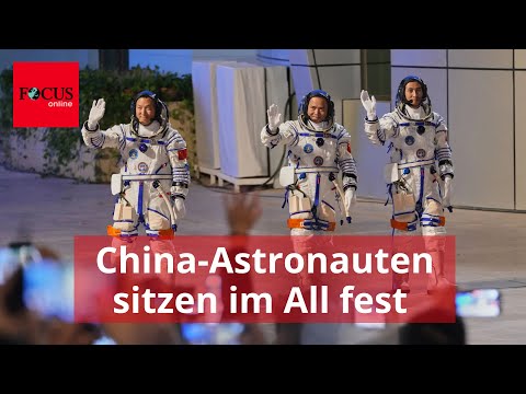 Kollision mit Weltraumschrott - China-Astronauten sitzen im All fest