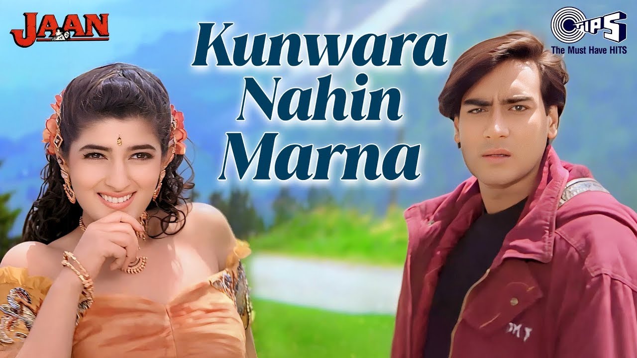 Kunwara Nahin Marna | Romantic 90's Hindi Love Song ft. Ajay Devgn & Twinkle Khanna 🎶