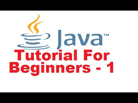 Java Tutorial for Beginners: Installing JDK & Basics
