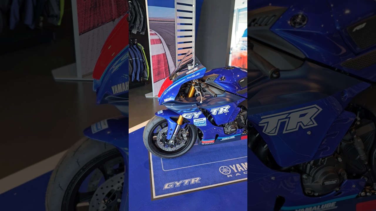 Yamaha R1 GYTR: High-Performance Bike π΅