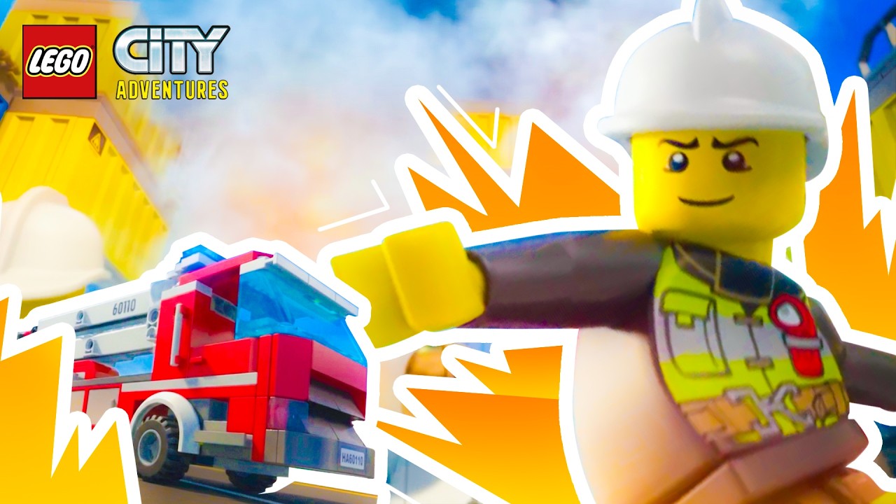 LEGO City Fire Brigade Saves the Day! 🚒