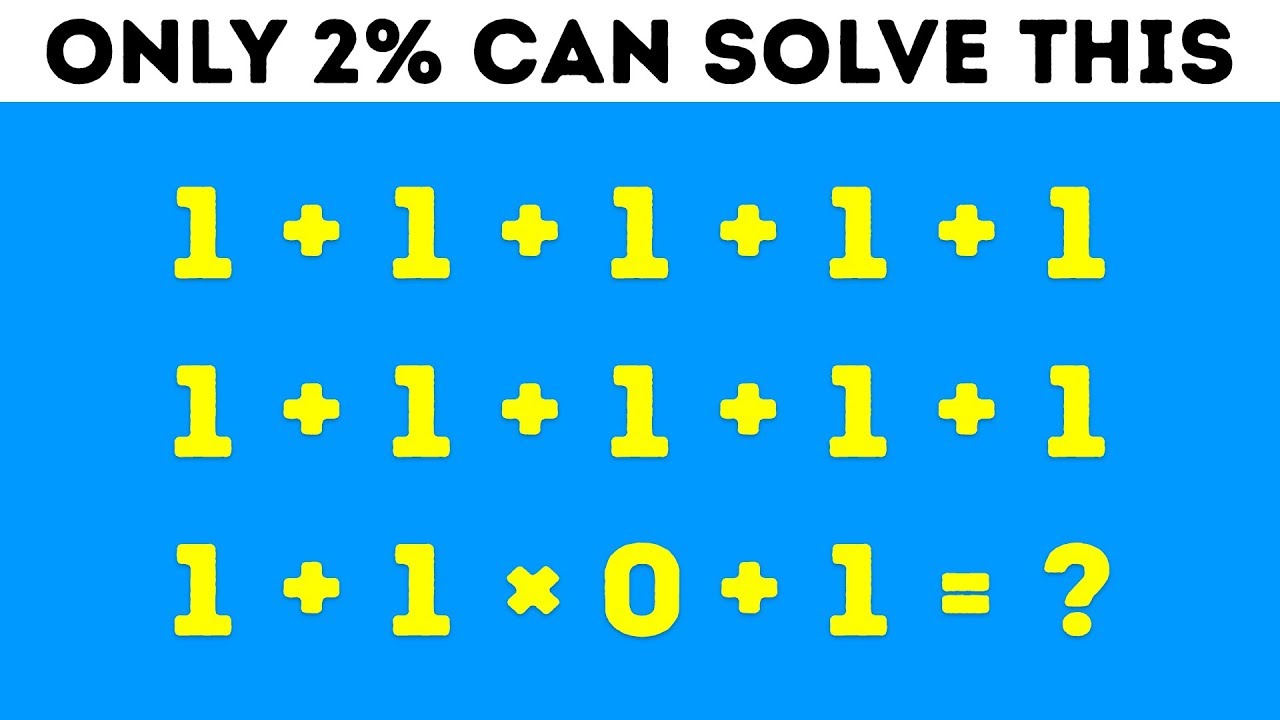 9 Mind-Bending Math Riddles That Will Challenge Even the Brightest Minds 🤔
