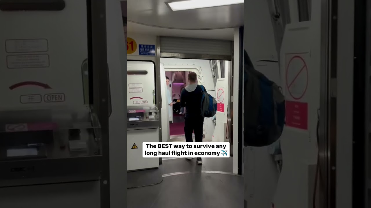 Top 10 tips for surviving a long haul flight!
