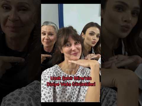 Uzak Şehir Mine Diziye Veda Etti / Mine Kılıç / 30.Bölüm Kamera Arkası