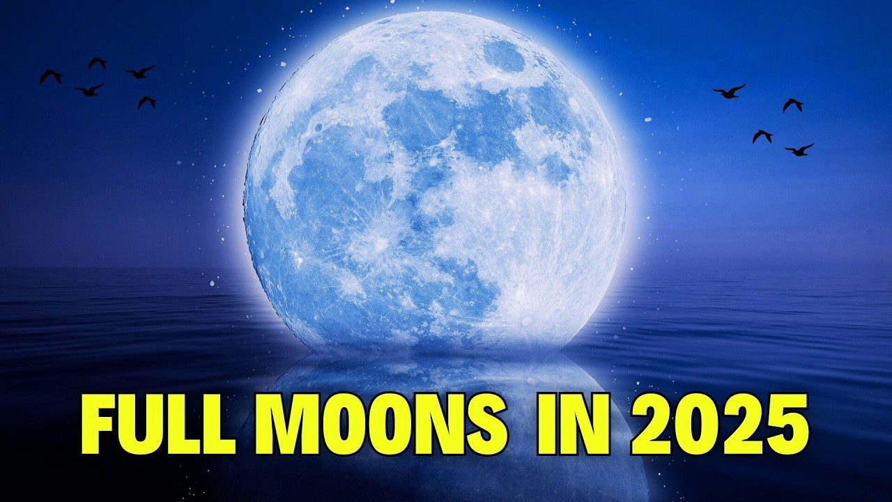 Full Moons in 2025 & Their Impact 🌕