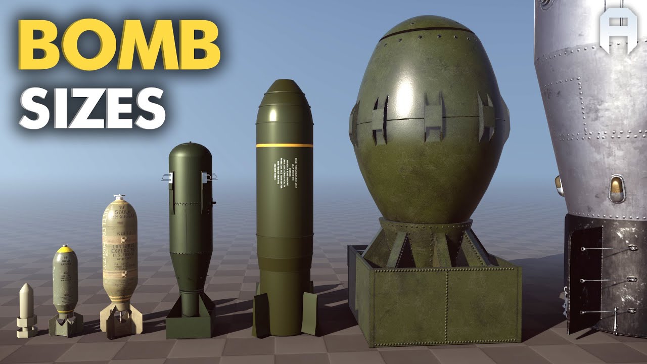 Bomb Size Comparison: How Big Can They Get? ๐ฅ