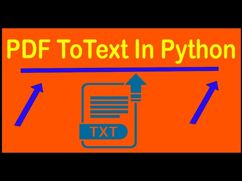 Extract Text from PDF in Python with PyPDF2