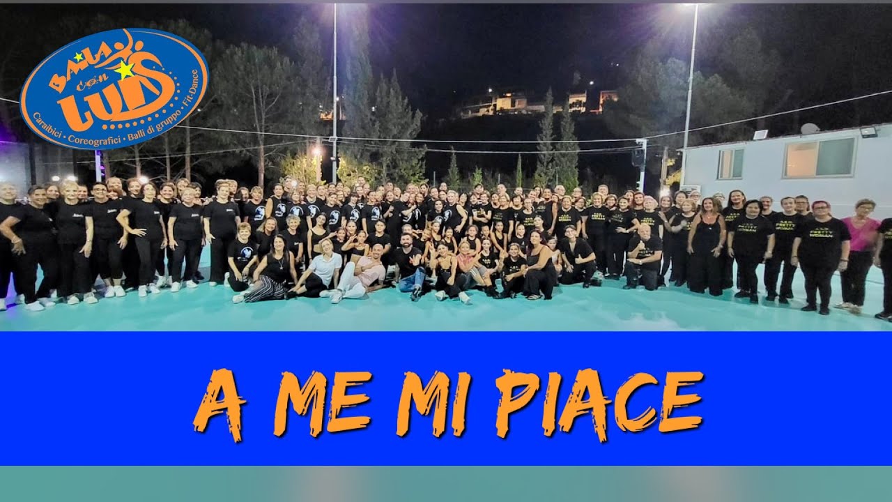 A ME MI PIACE Alfa ft.Manu Chao COREOGRAFIA + TUTORIAL || BAILA CON LUIS 2025