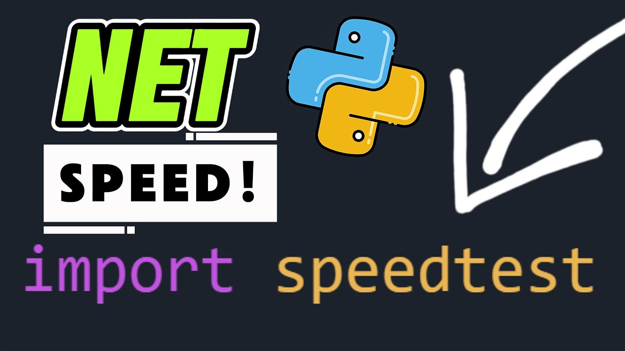 Python Networking Tutorial #9: Easily Check Your Internet Speed (Download, Upload, Ping) 🚀