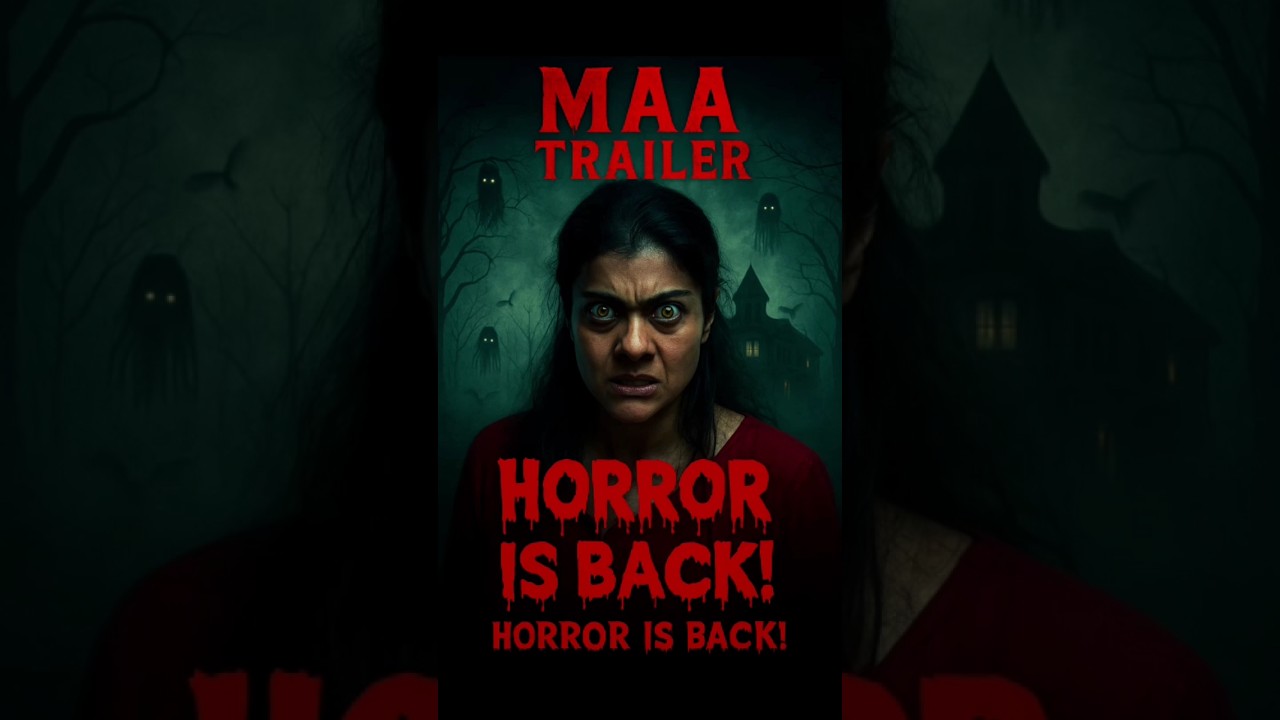 Maa Movie Trailer: Kajol's Horror Comeback in 2025 👻