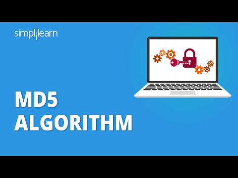 MD5 Algorithm | What Is MD5 Algorithm? | MD5 Algorithm Explained | Network Security | Simplilearn