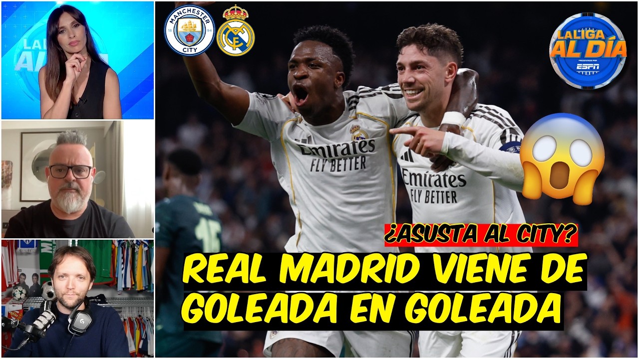 Real Madrid MANDA MENSAJE a Manchester City con su GOLEADA. Valverde SIGUE EN RACHA | La Liga al Día