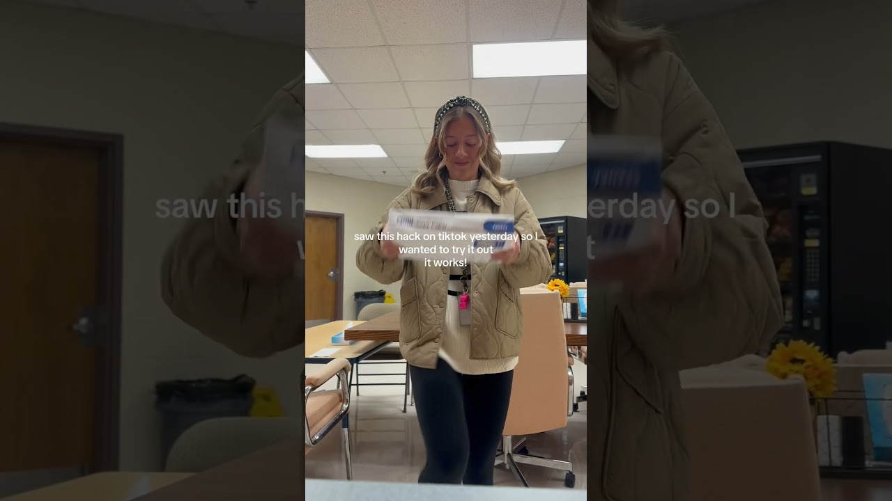 Unnecessary Paper Hack for Teachers ✂️