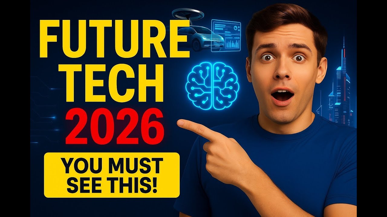 Tech Trends 2026: AI, Flying Cars & More 🚀