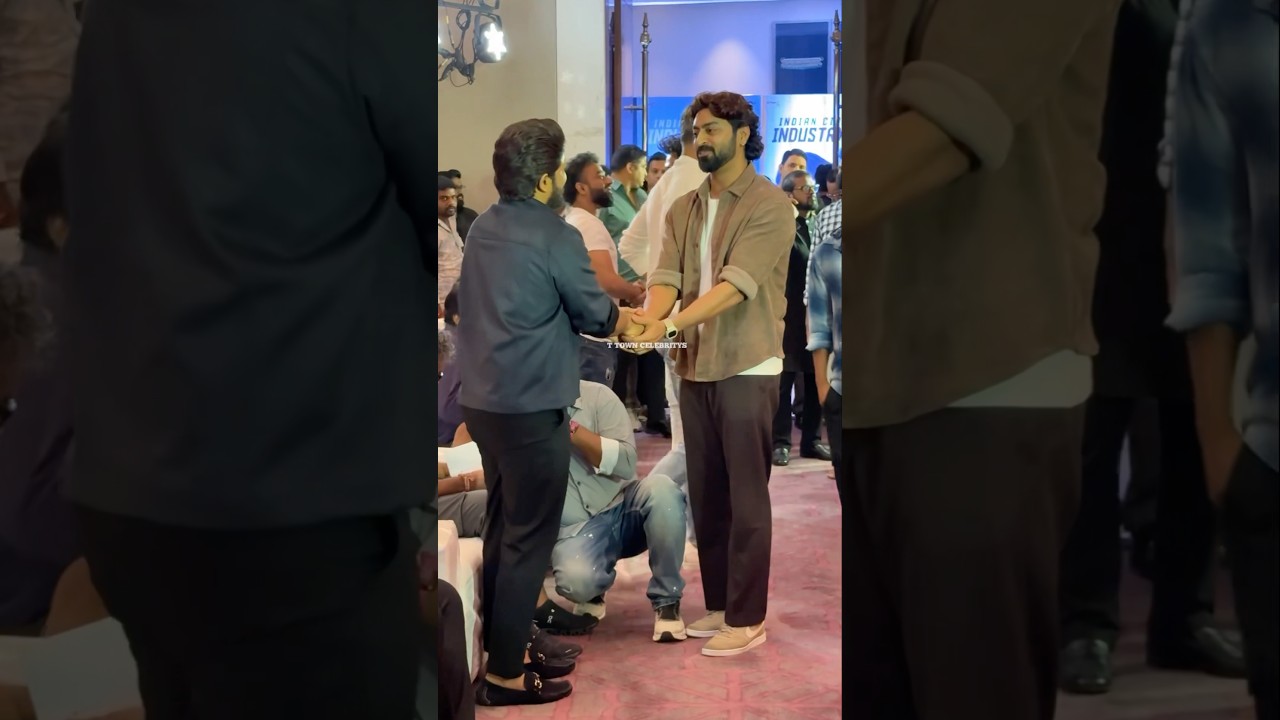 Pushpa 2 Villain Sritej Joins Allu Arjun 🎬