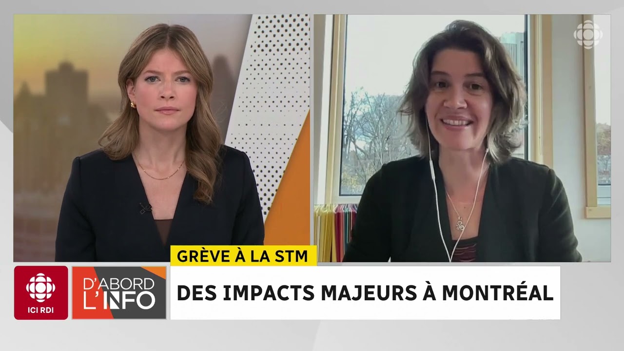 Grève à la STM : impacts importants sur le transport à Montréal