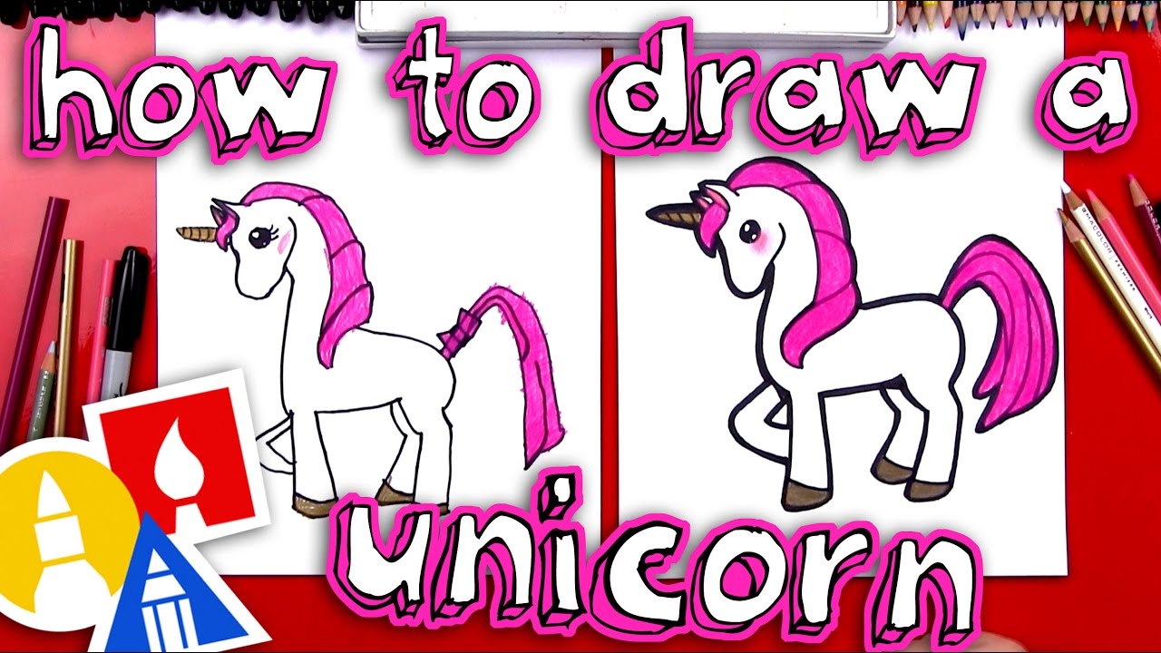 Easy Steps to Draw a Cute Unicorn 🦄