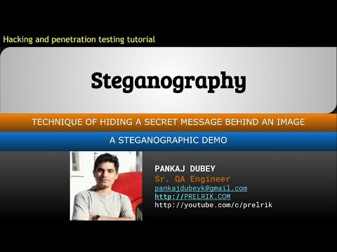 Steganography tutorial: Hiding secret messages