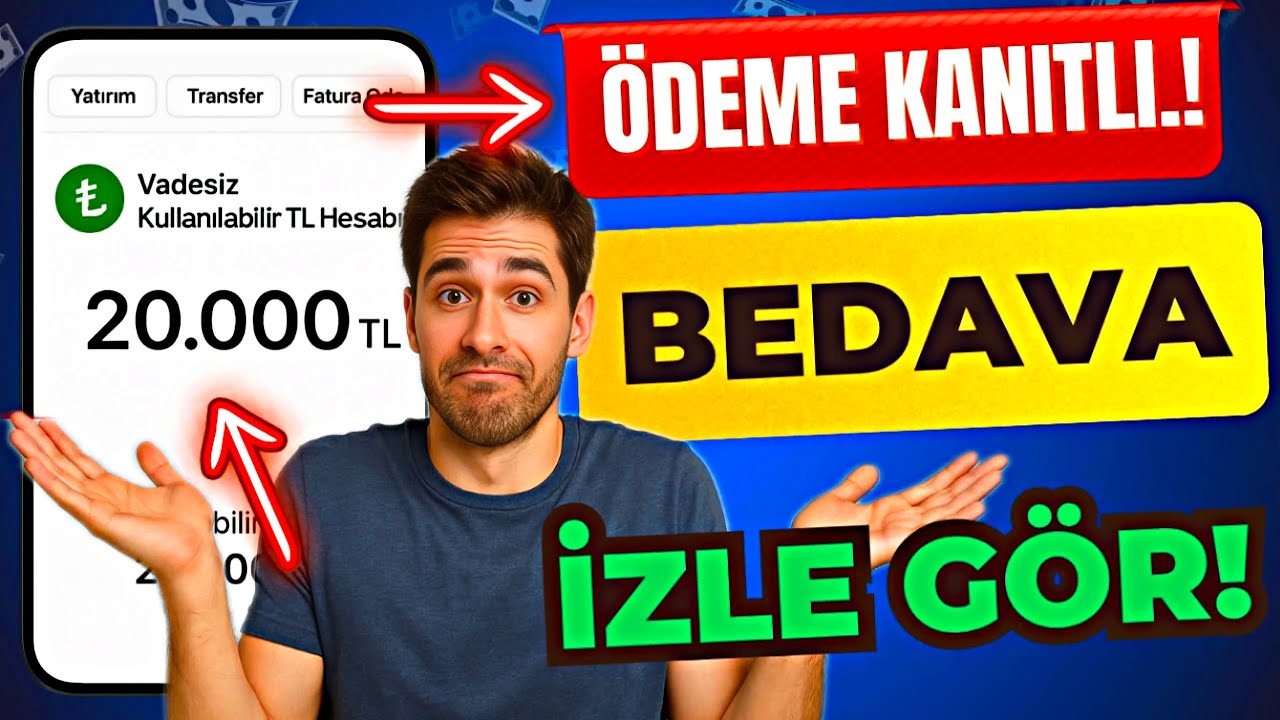 2025'te İnternetten 20.000₺ Para Kazan 💰