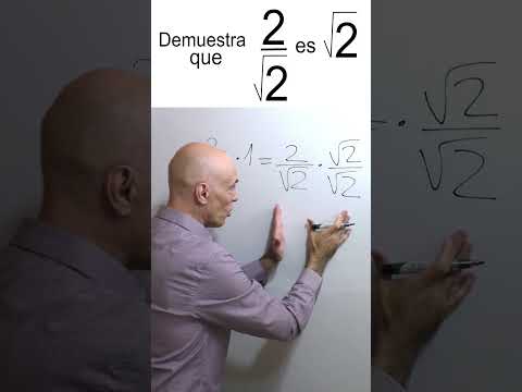 ¿PUEDES HACER ESTA DEMOSTRACIÓN MATEMÁTICA? Matemáticas Básicas