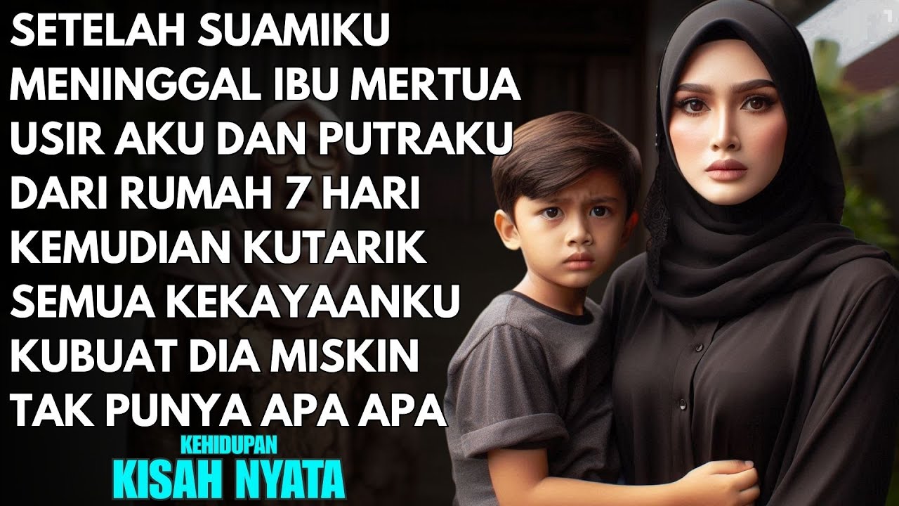 Ditinggal Suami, Ibu Mertua Usirku di Hadapan Anak