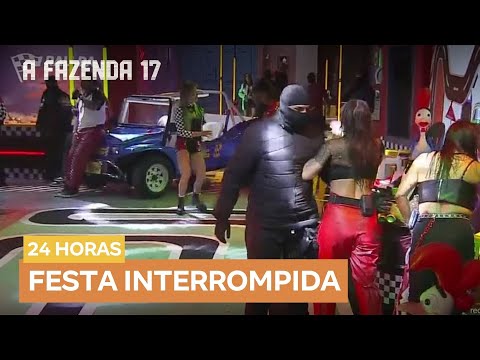 'Eu te desafio', sugere Martina à Tàmires durante briga na festa | A Fazenda 17