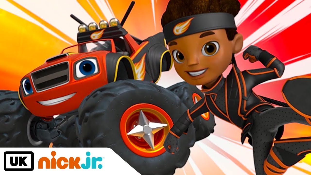 Blaze and the Monster Machines: Ninja Blaze Saves the Day! 🚒