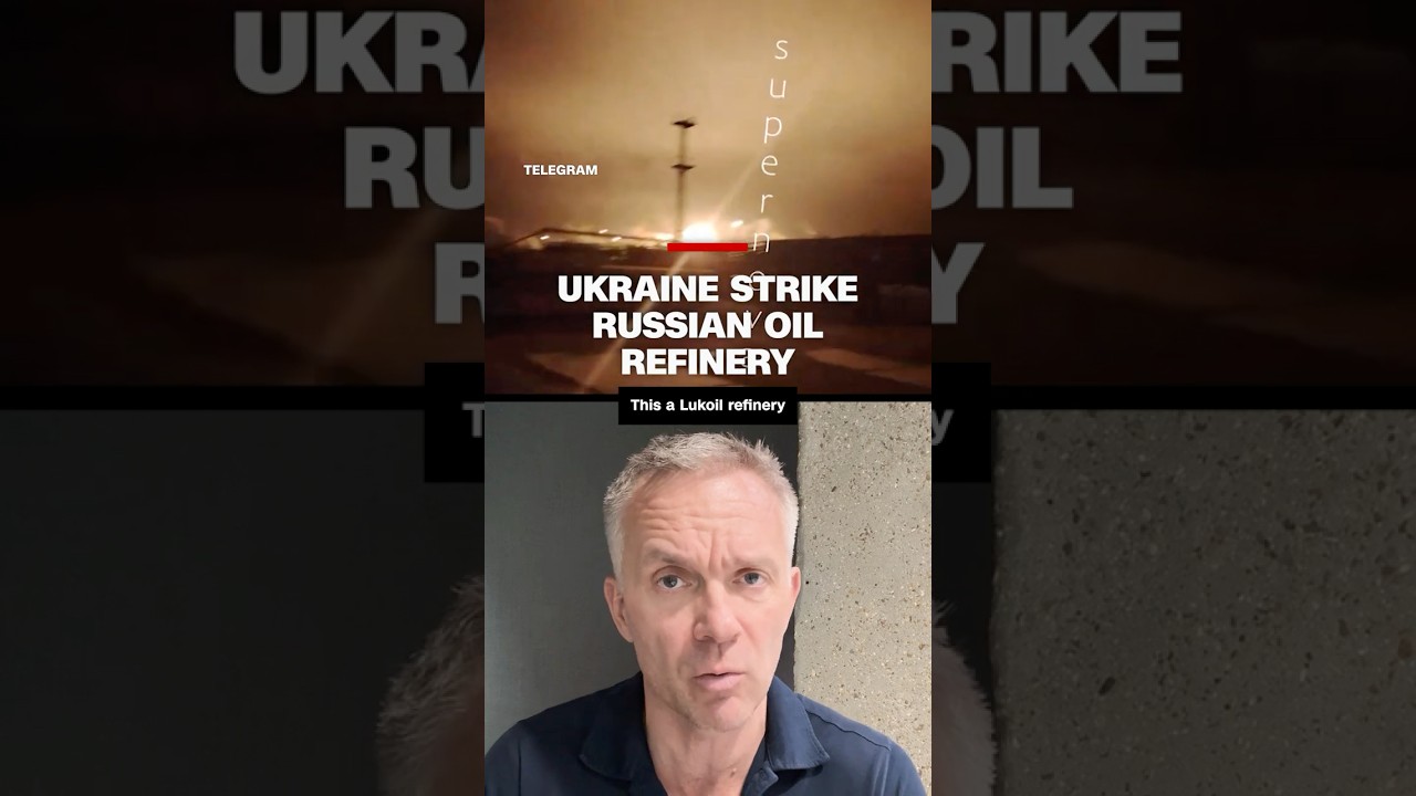 Ukraine Hits Russian Lukoil Oil Refinery π