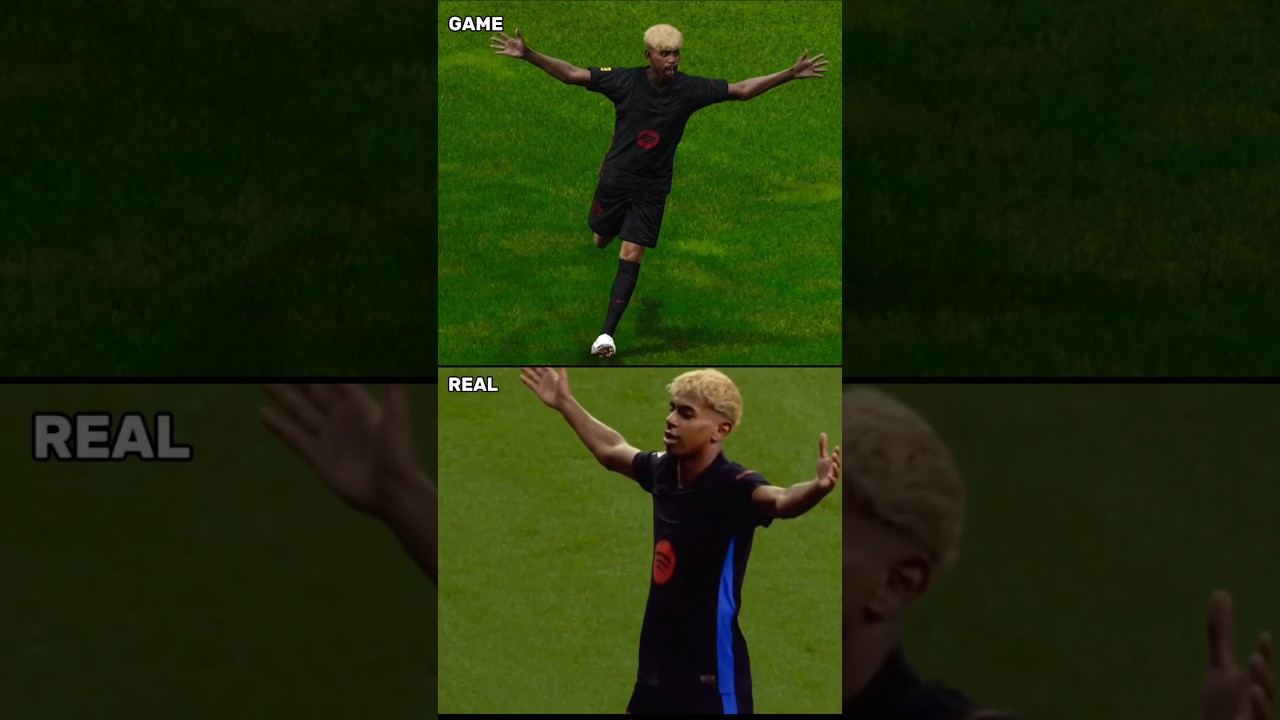 Lamine Yamal Goal Recreated in PES 21 ⚽