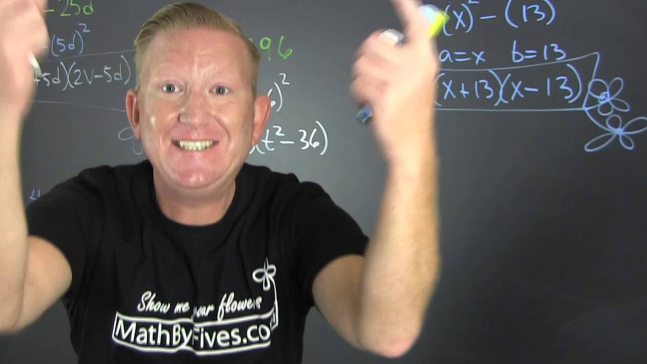 Factoring the Difference of Squares