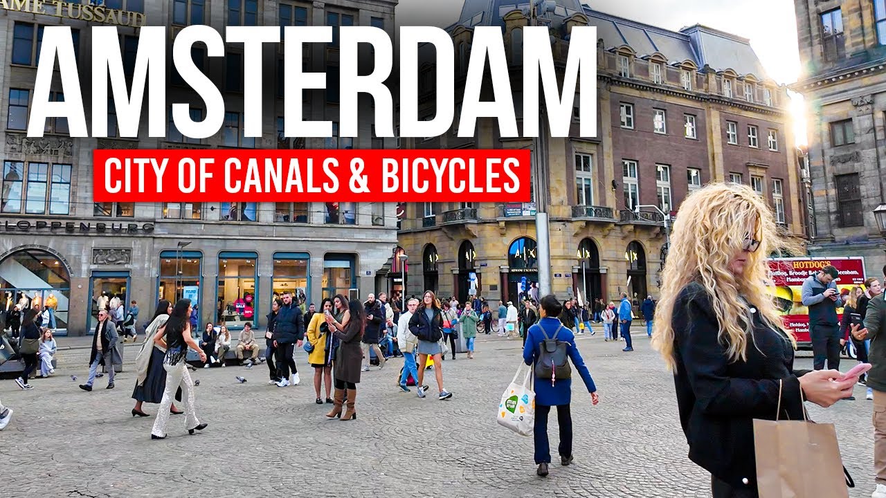 Amsterdam's Beauty: 4K Walking Tour 🇳🇱