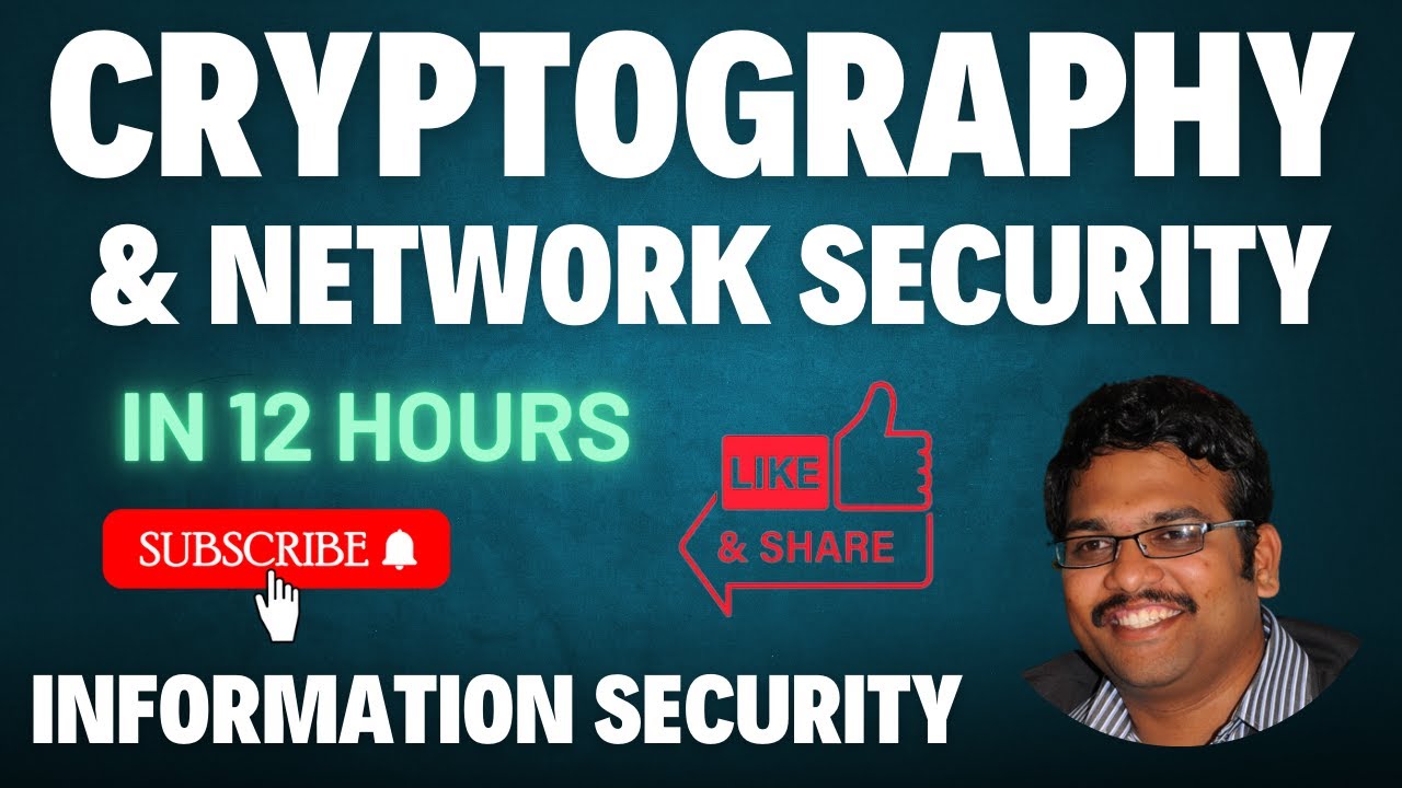 Master Cryptography & Network Security in Just 12 Hours 🔐