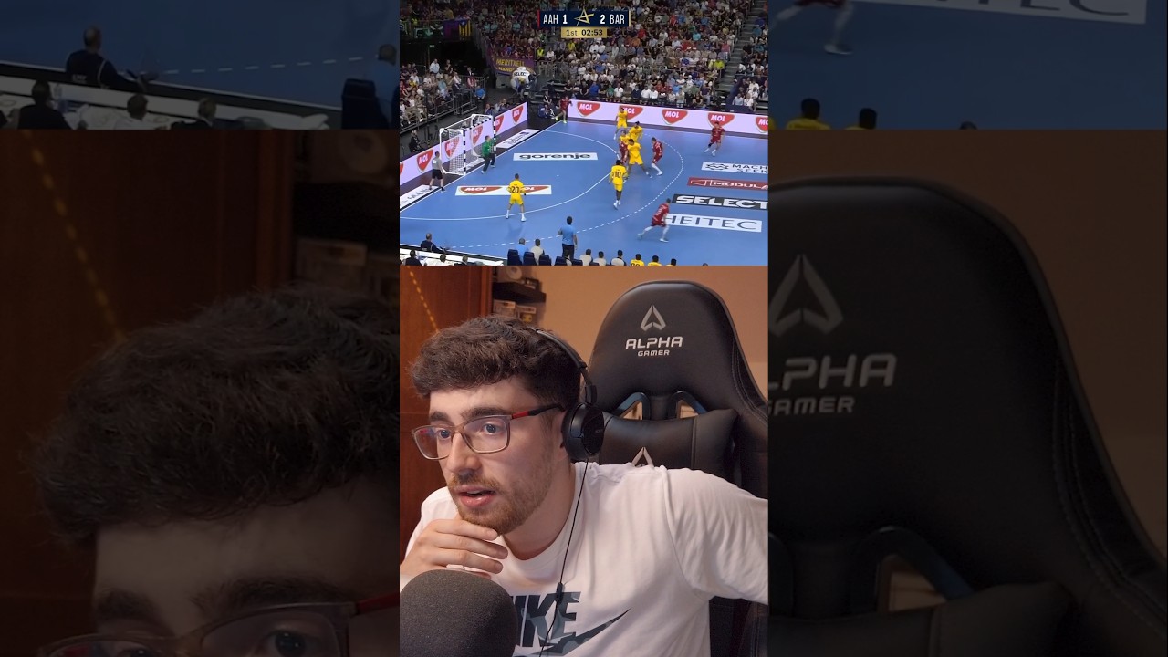 Thomas Arnoldsen Shines in EHF Champions League! 🌟 #Handball #EHFCL #Shorts