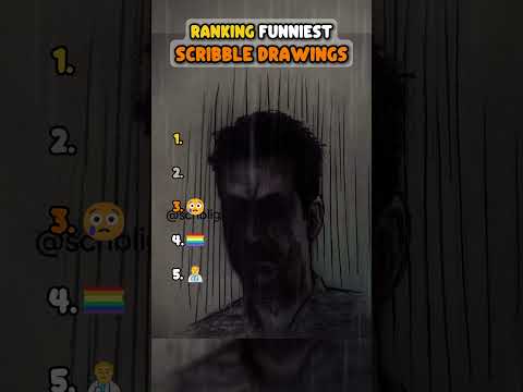 Ranking Funniest Scribble Drawings