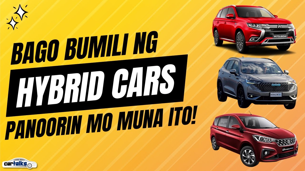 Hybrid Vehicles: Alamin ang Mga Uri at Dapat Mong Malaman π