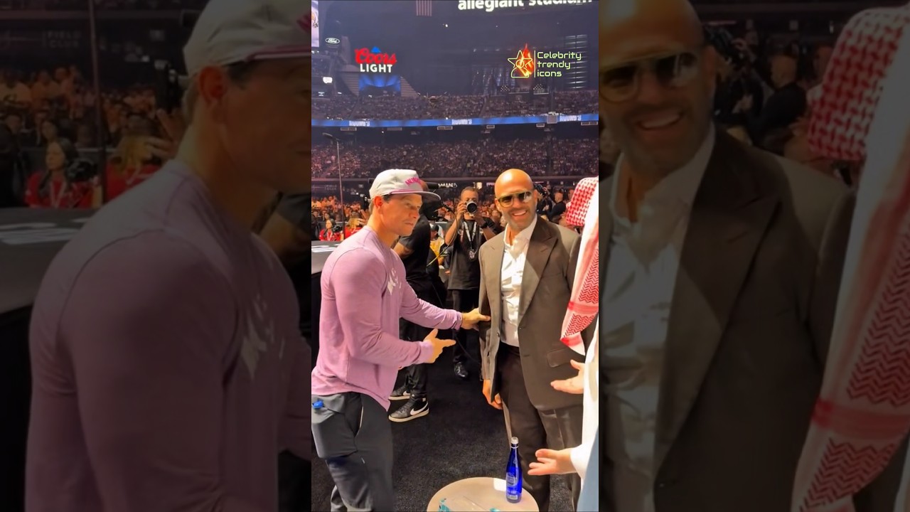 Jason Statham and Mark Wahlberg Spotted in Las Vegas