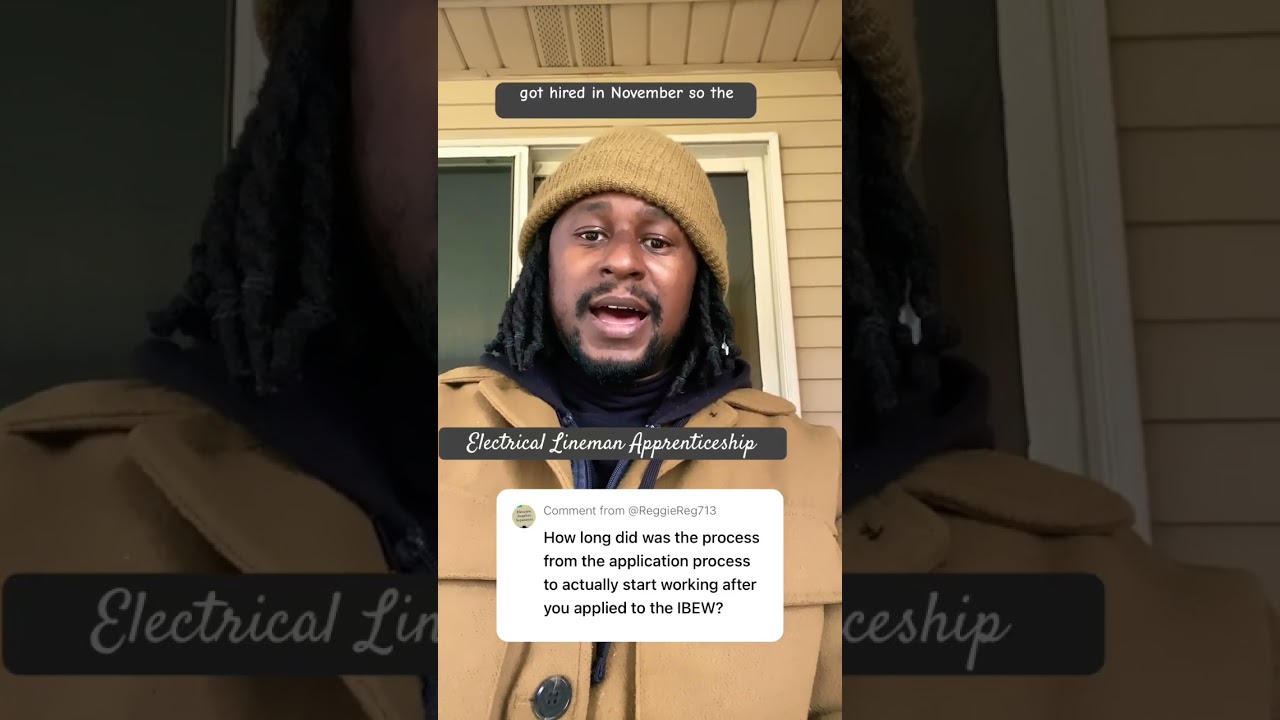 My Journey to Becoming an Electrical Lineman Apprentice ⚡