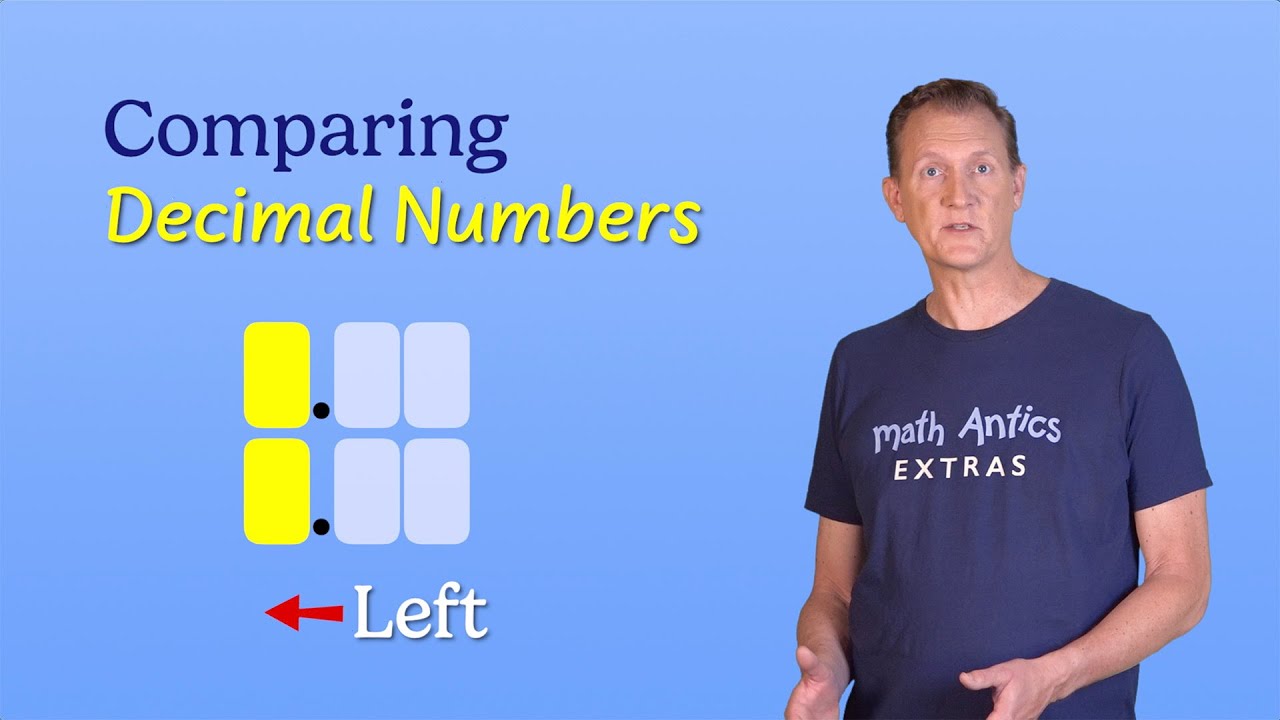 Mastering Decimal Number Comparisons | Math Antics Extras ๐