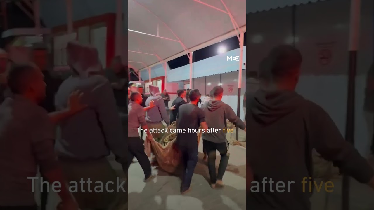 Israeli Drone Attacks Palestinian Tents, 5 Dead