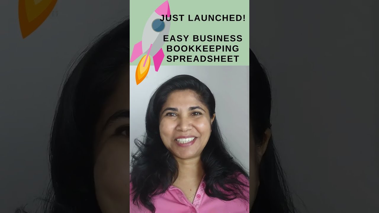 Simple Small Business Bookkeeping Spreadsheet | Income & Expense Tracker | Profit & Loss Statement