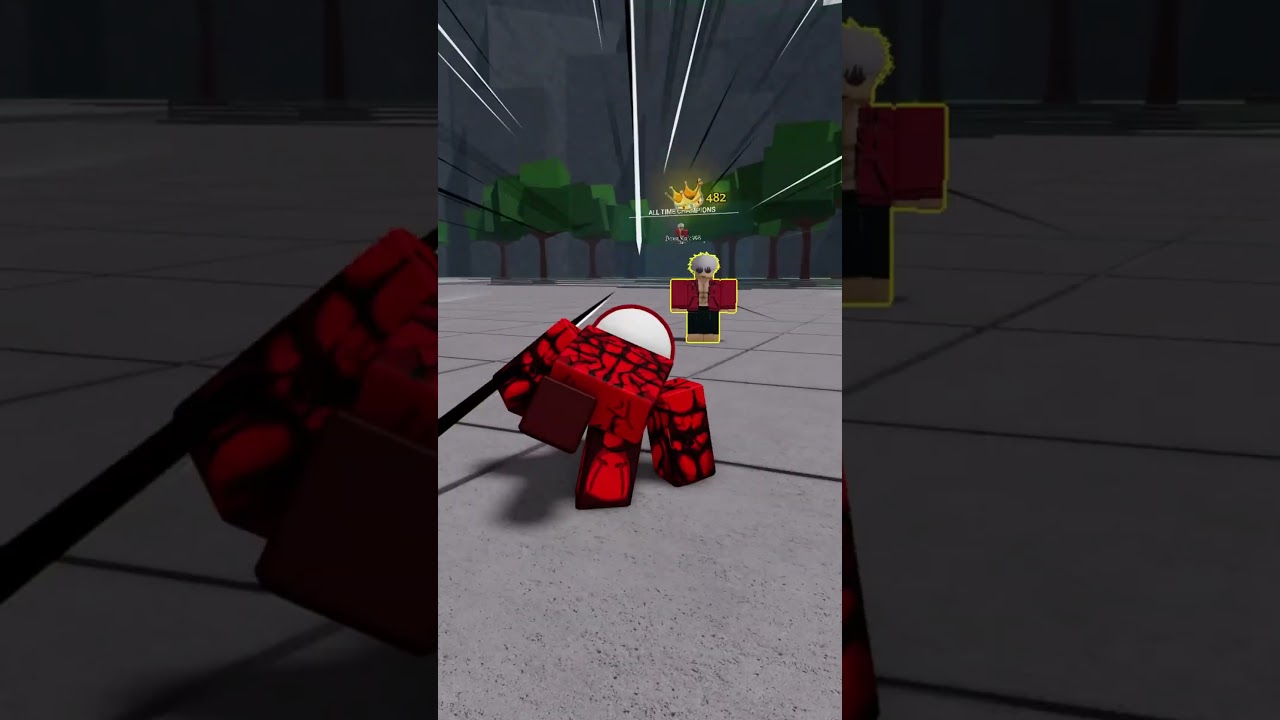 KJ Encounters Gojo! ๐ฅ | The Strongest Battlegrounds Shorts